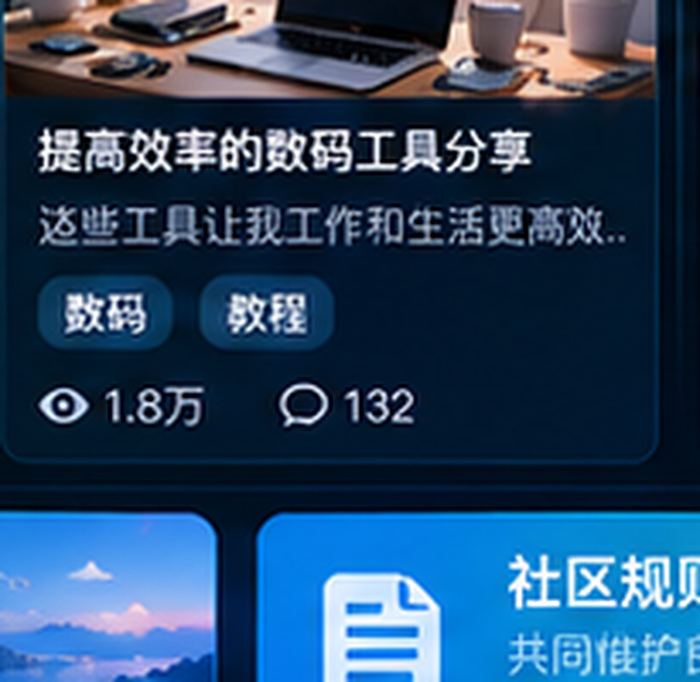 海角社区数码长文示例