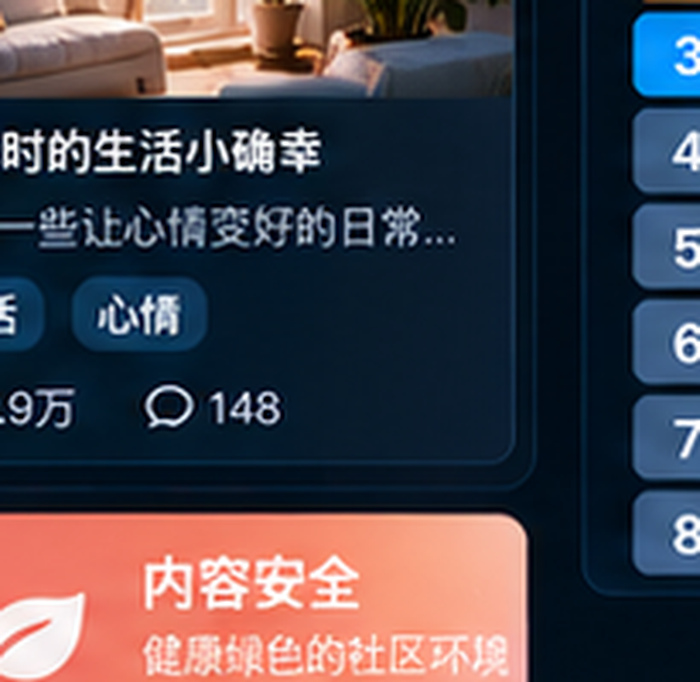 海角社区生活分享示例